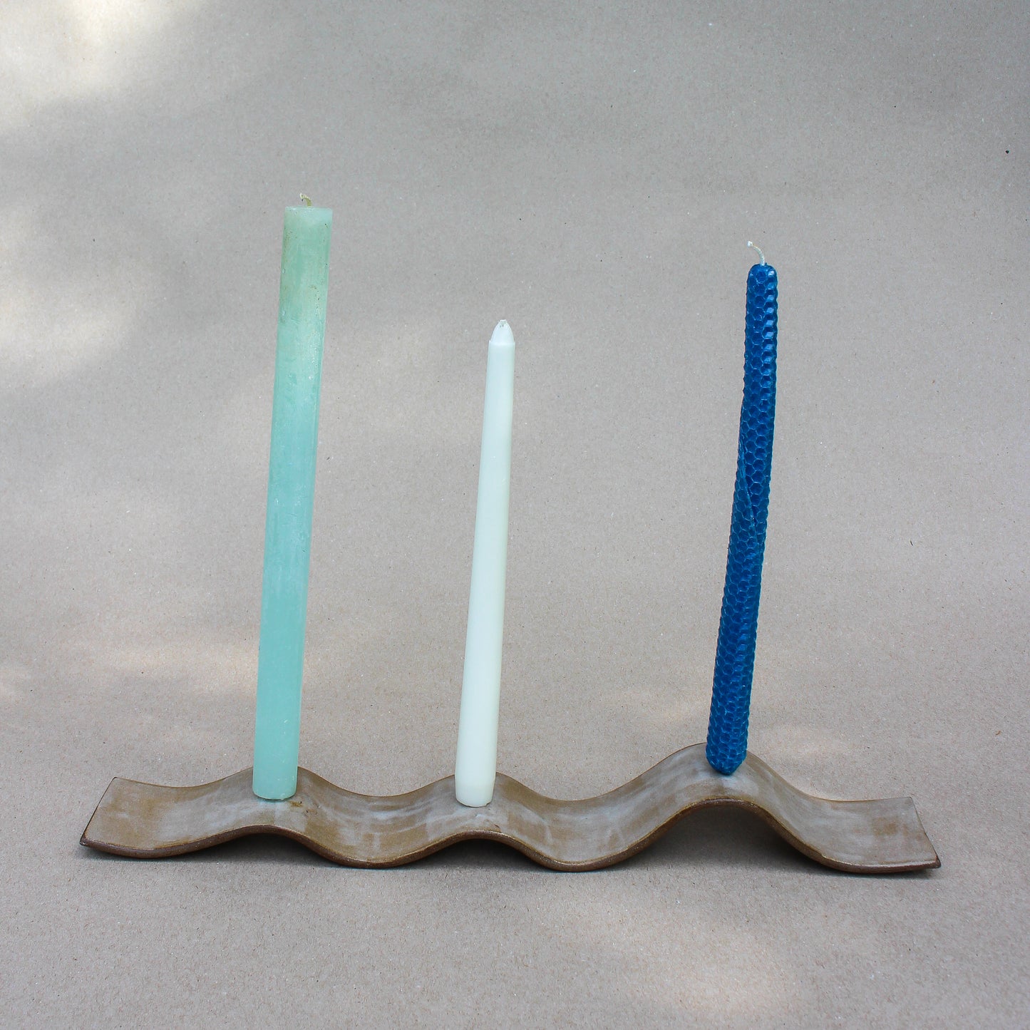 Wavy Candle Stick Holder
