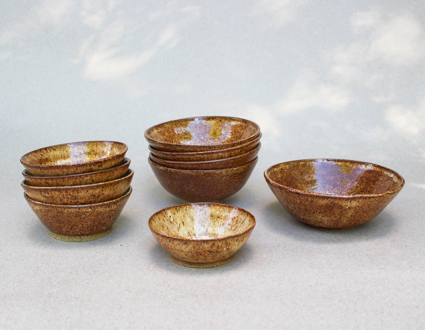 Sandalwood Dish Set - Stackable