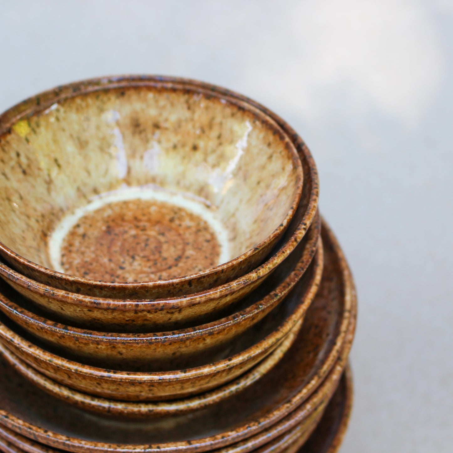Sandalwood Dish Set - Stackable
