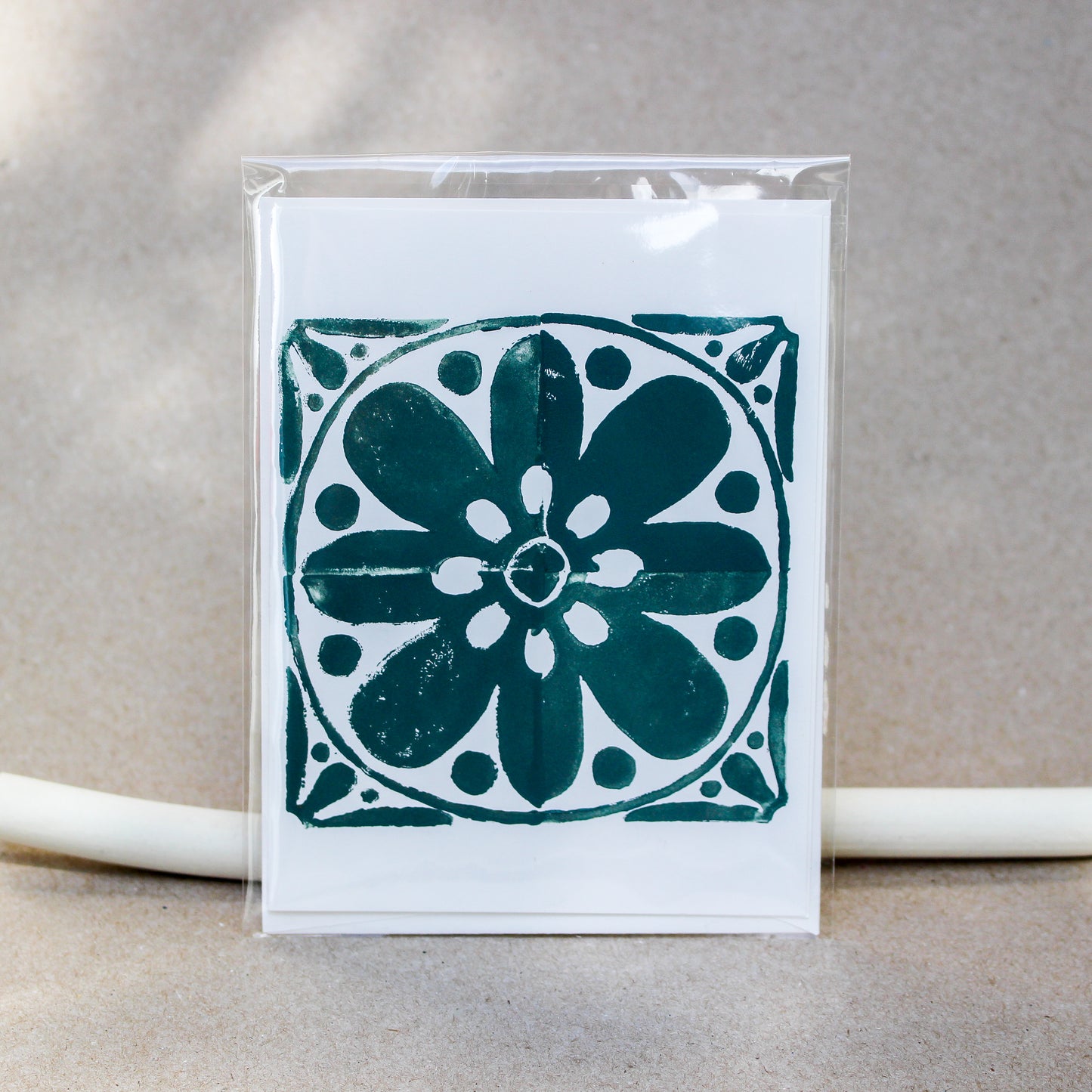 Tile Greeting Card