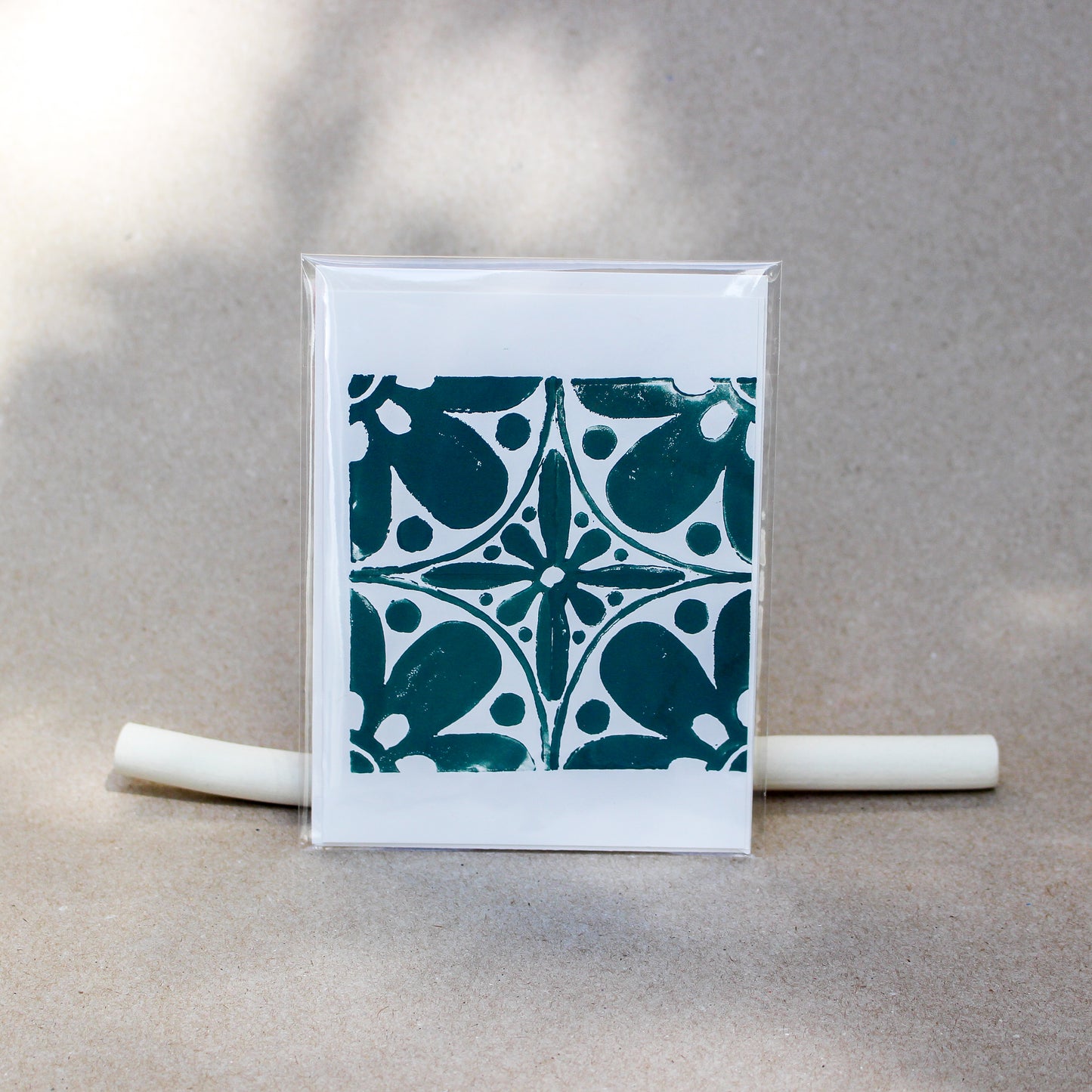 Tile Greeting Card