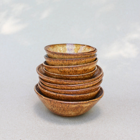 Sandalwood Dish Set - Stackable