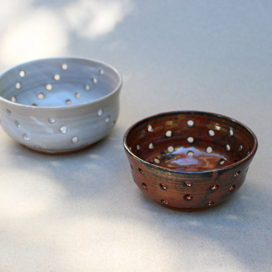 Orange and Cream Berry Bowl Set